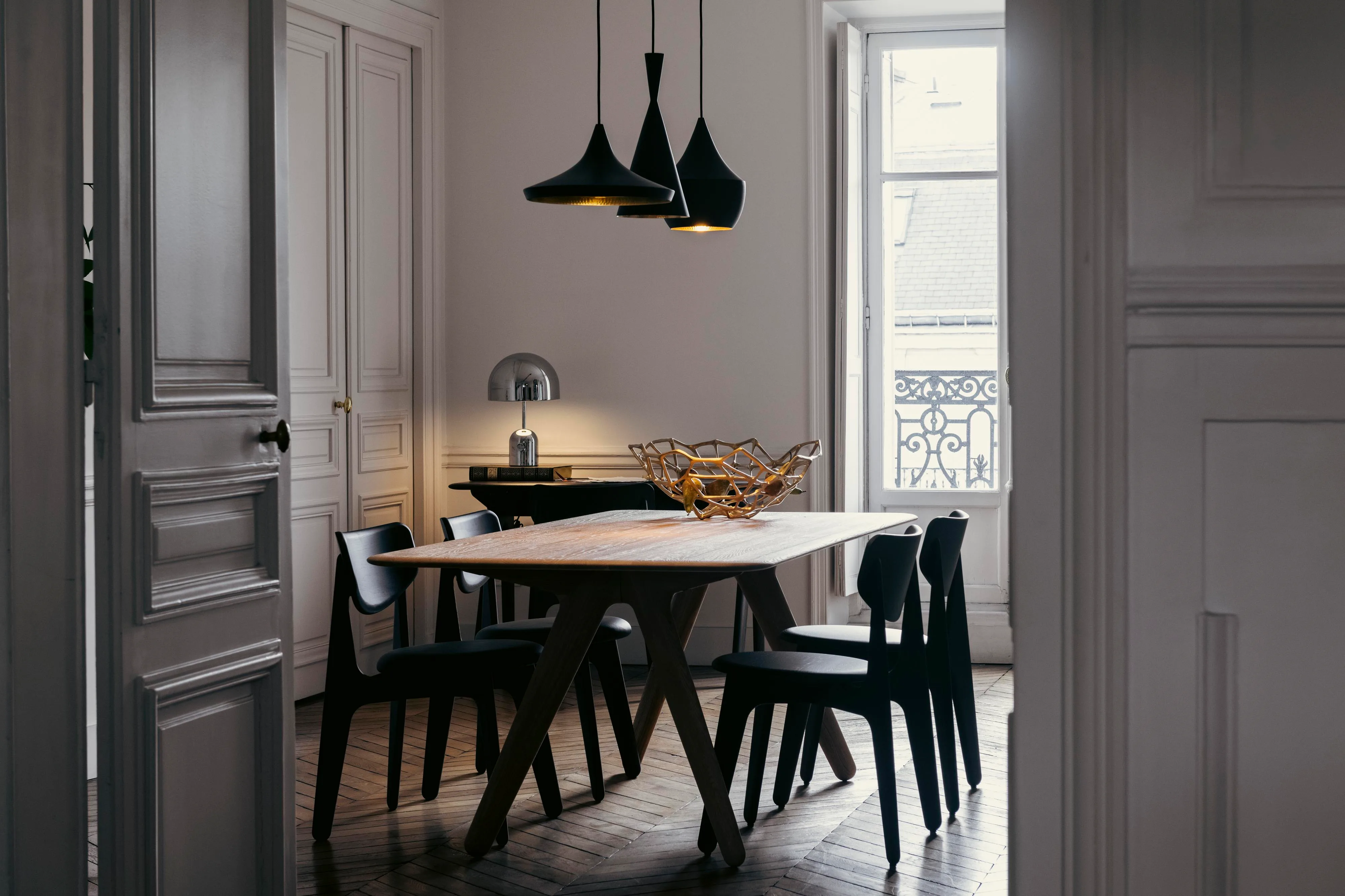 Tom Dixon BEAT TALL -riippuvalaisin, musta metalli/messinki - Image 2