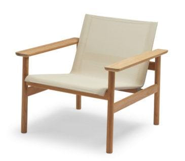 Fritz Hansen PELAGUS -nojatuoli, hiekka/tiikki