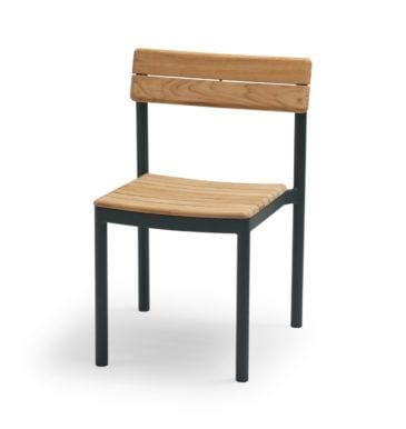 Fritz Hansen PELAGUS -tuoli, tummanvihreä/tiikki