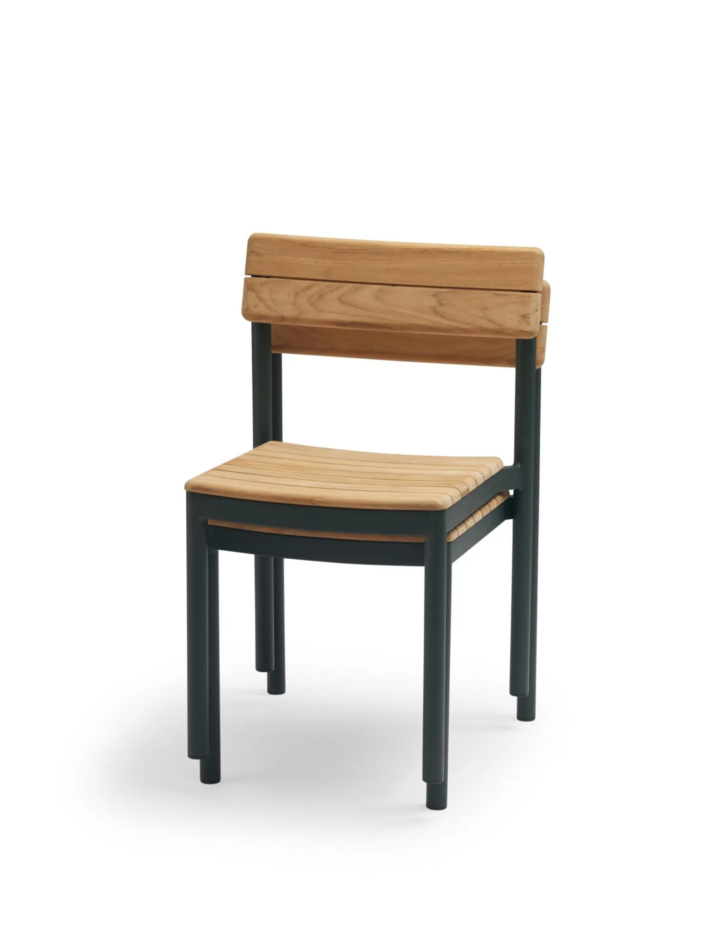 Fritz Hansen PELAGUS -chair, hunter green/teak - Image 2