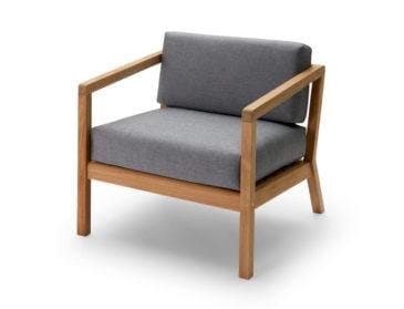 Fritz Hansen VIRKELYST -nojatuoli, harmaa
