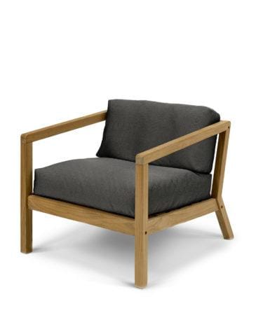 Fritz Hansen VIRKELYST -nojatuoli, tummanharmaa