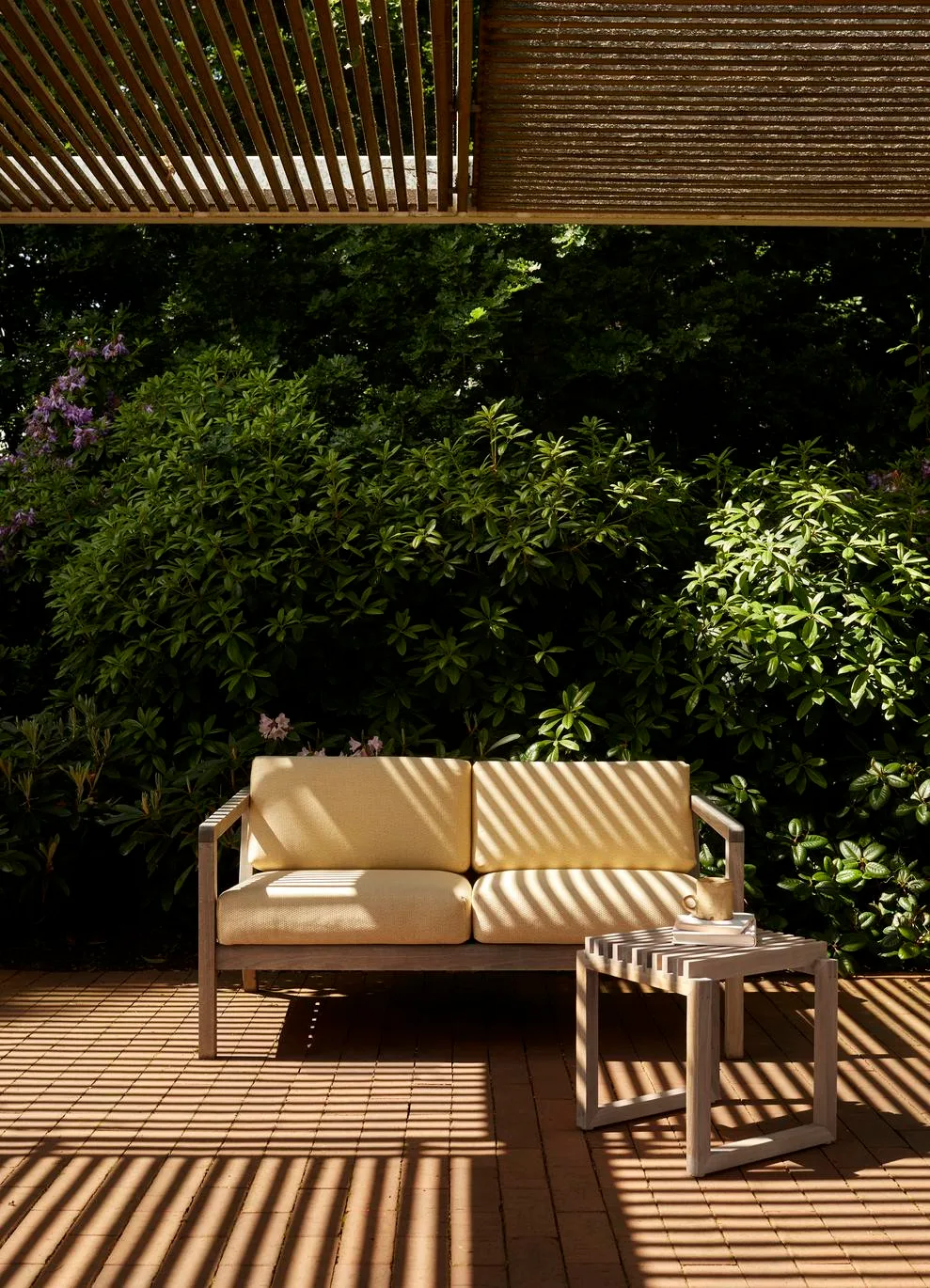 Fritz Hansen VIRKELYST 2-istuttava sohva, keltainen - Image 4