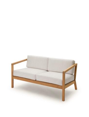 Fritz Hansen VIRKELYST 2-istuttava sohva, papyrus