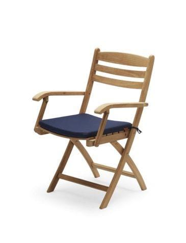 Fritz Hansen SELANDIA -armchair with cushion, dark blue
