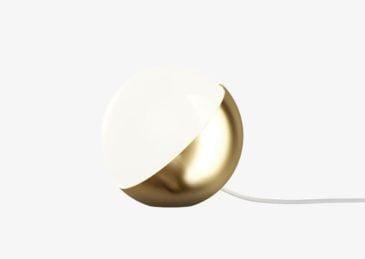 Louis Poulsen VL STUDIO -floor/table lamp Ø 150 mm, brass