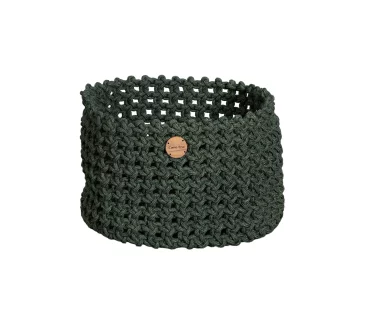Cane-line SOFT ROPE -kori Ø50 cm, tummanvihreä