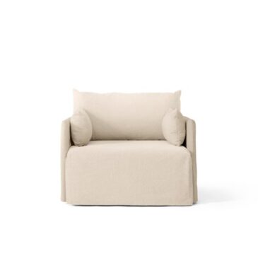 Audo Copenhagen OFFSET lounge chair with loose cover