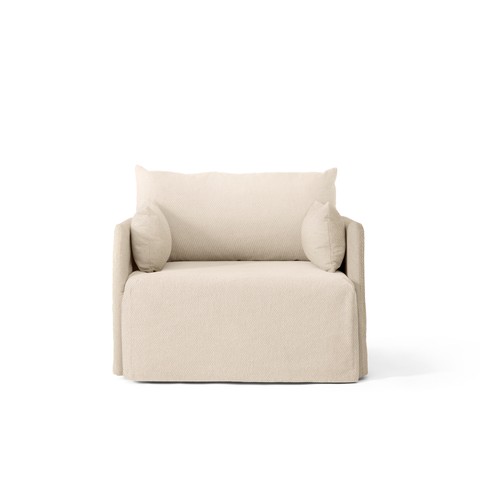 Audo Copenhagen OFFSET lounge chair with loose cover