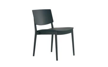 Andreu World HAPPY -tuoli, musta nahka/musta pyökki SI0377
