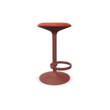 Andreu World HULA -baarituoli 65,5cm, istuinverhoiltu, punainen BQ2797