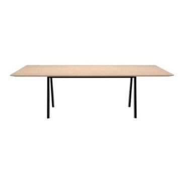 Andreu World RADIAL CONFERENCE -pöytä 300x150cm, tammi/musta ME13003