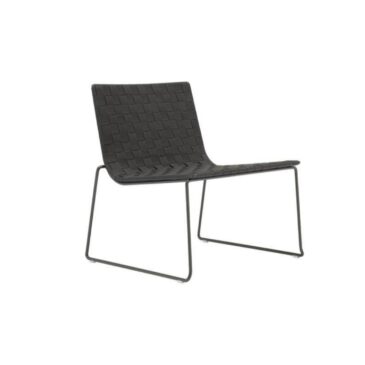 Andreu World TRENZA lounge tuoli, ruskea/tummanharmaa BU0702