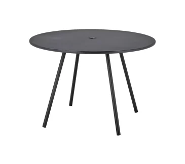 Cane-line AREA -table Ø 110 cm, dark grey