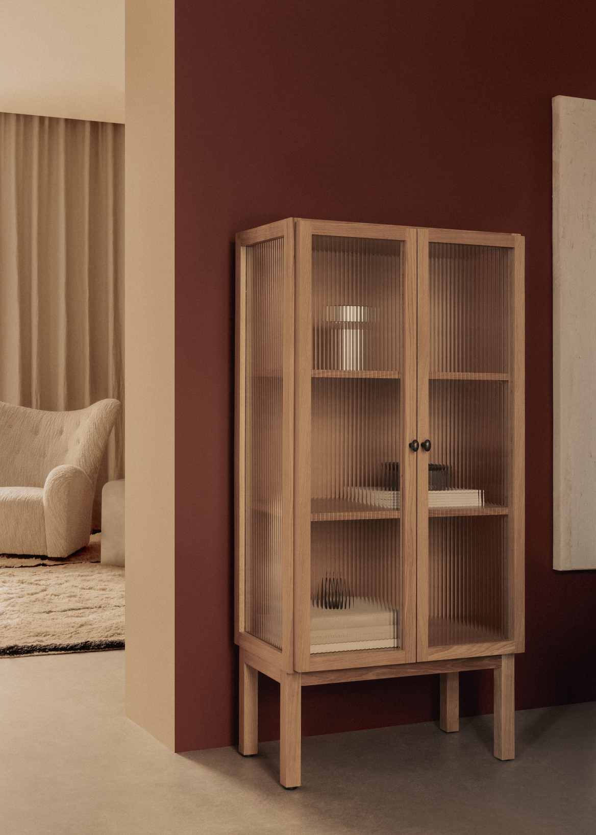 Audo Copenhagen CURIOSITY-vitriini, matala - Image 5