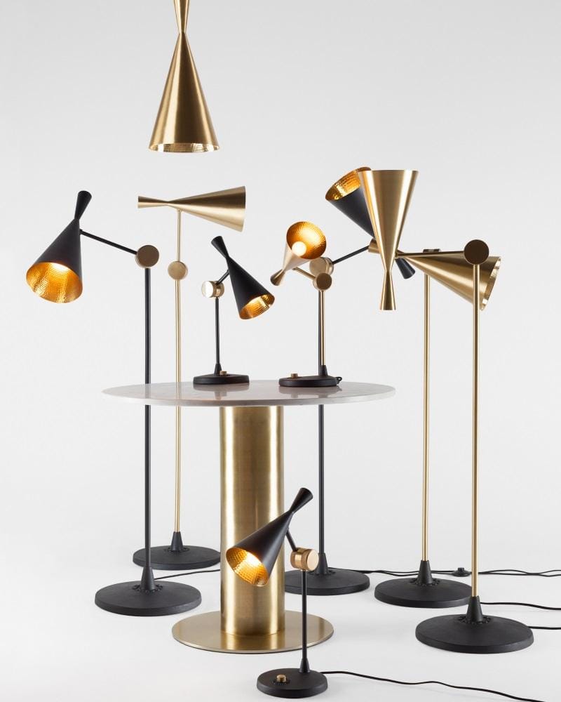 Tom Dixon BEAT LED -lattiavalaisin, musta - Image 2