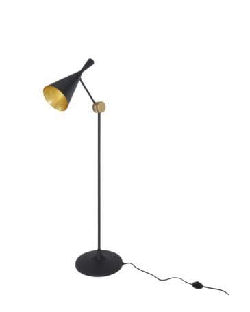 Tom Dixon BEAT LED -lattiavalaisin, musta