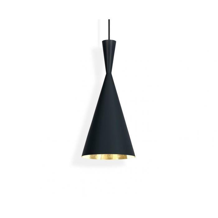 Tom Dixon BEAT TALL -riippuvalaisin, musta metalli/messinki