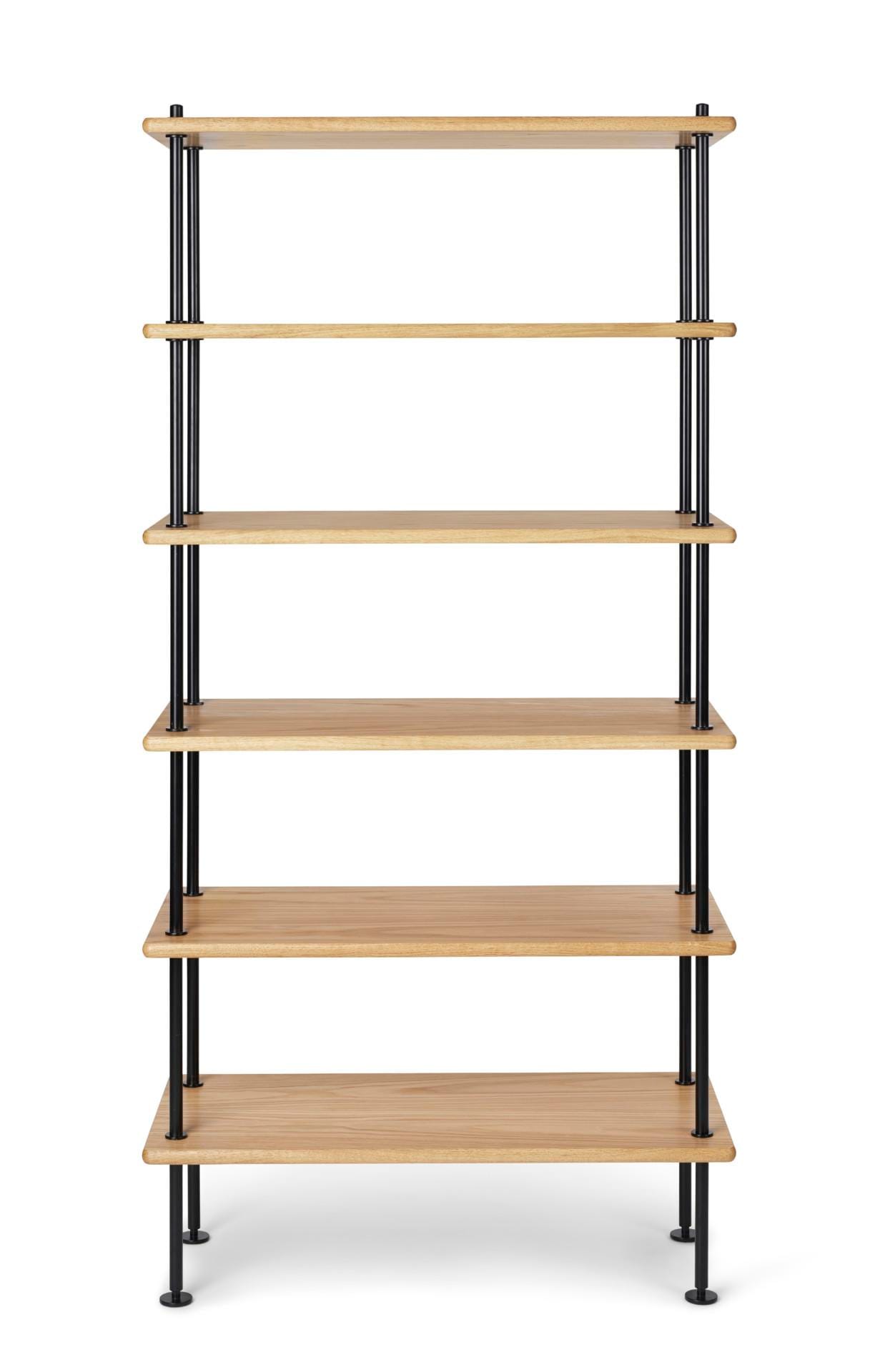 Carl Hansen BM0253 shelving system, high, oiled oak