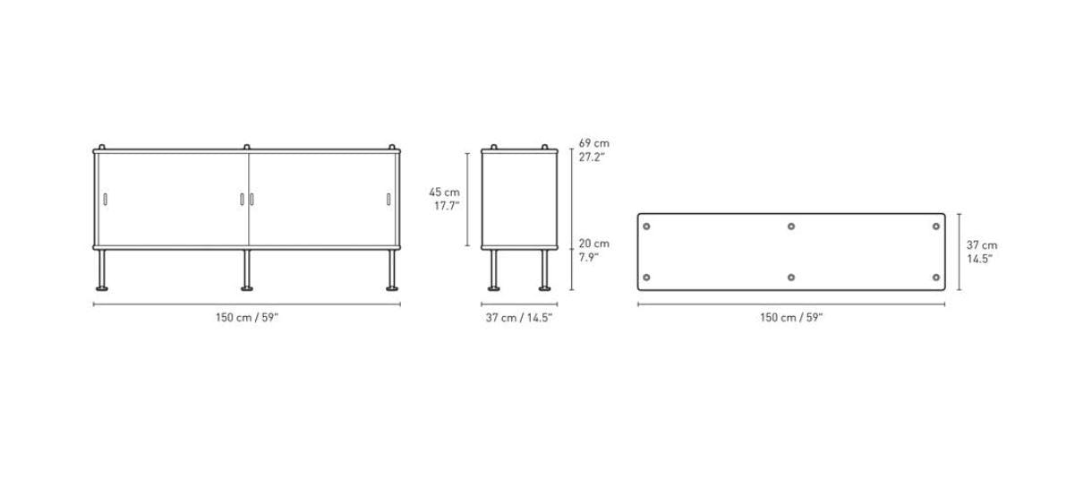 Carl Hansen BM0253 cabinet, oiled oak - Image 5