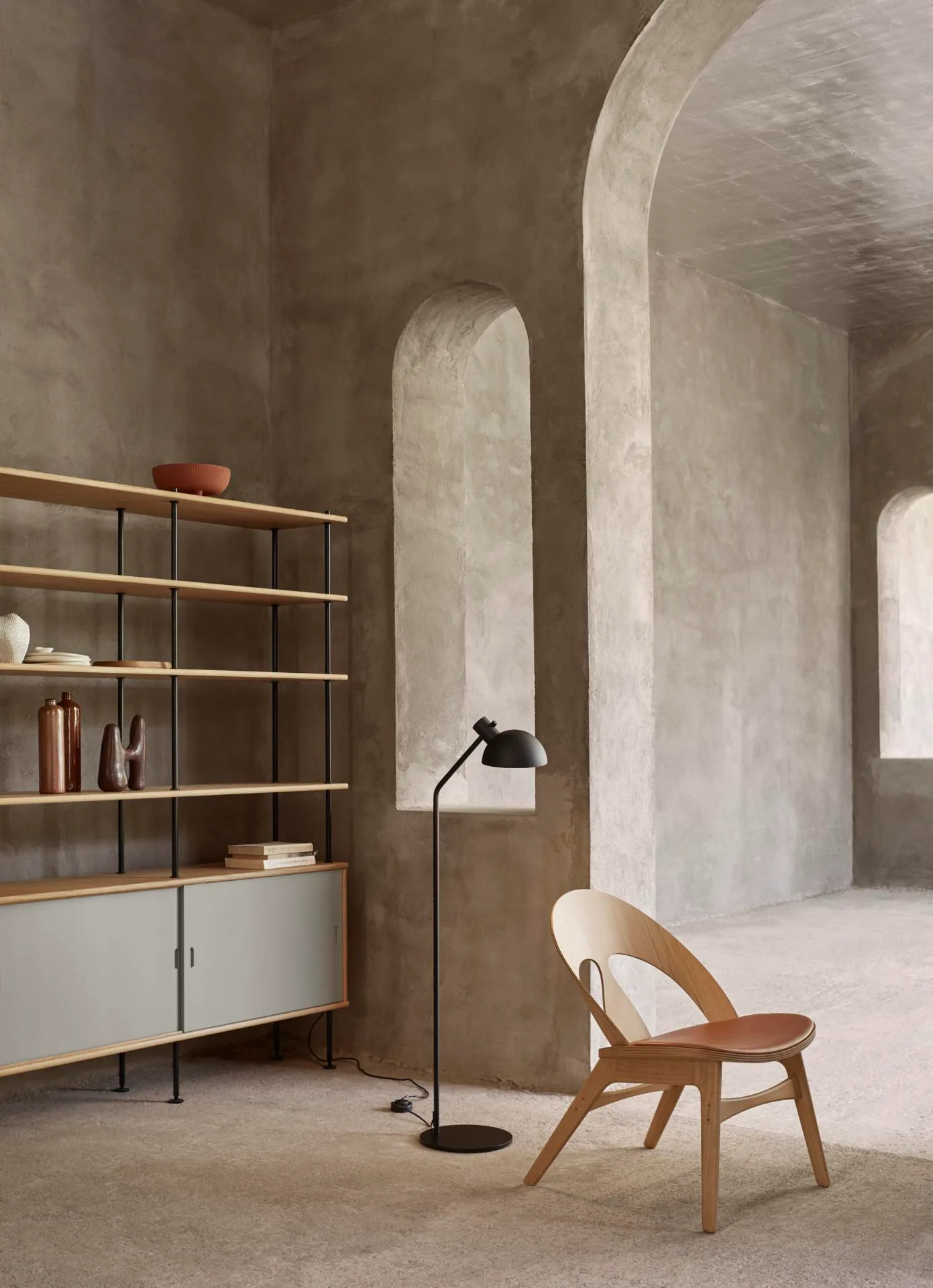 Carl Hansen BM0253 kirjahylly, korkea, öljytty pähkinä - Image 3