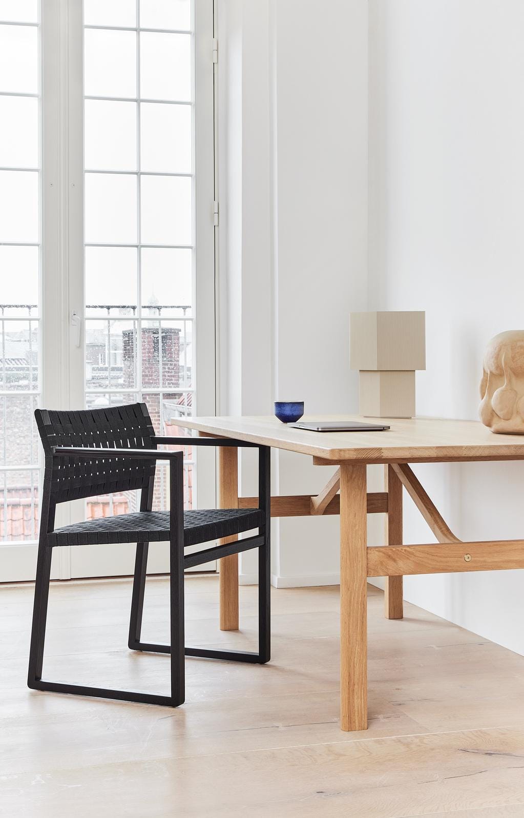 Fredericia BM84 -ruokapöytä, 180x90cm, savutammi - Image 3