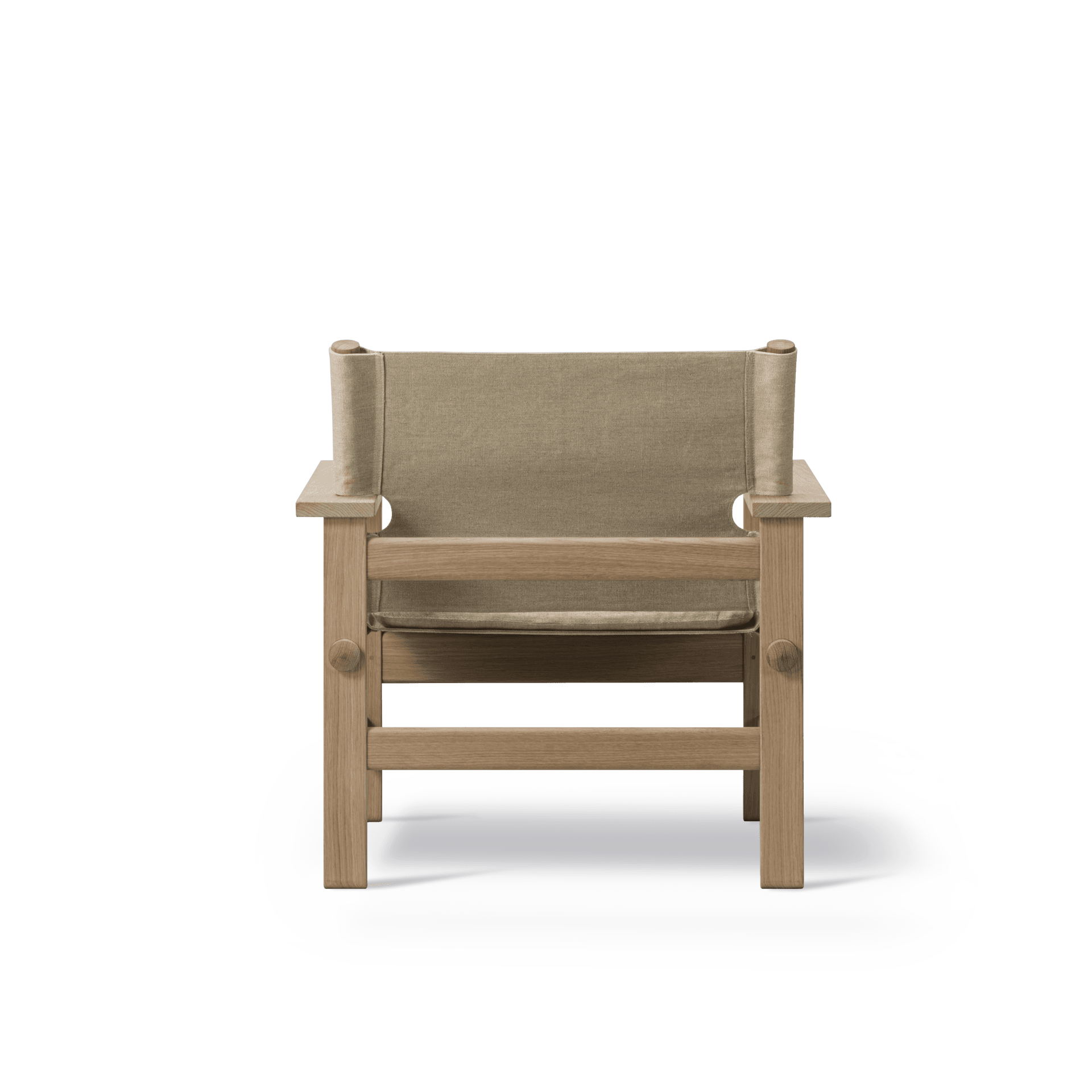 Fredericia THE CANVAS CHAIR -nojatuoli, luonnonväri/valkoöljytty tammi - Image 3