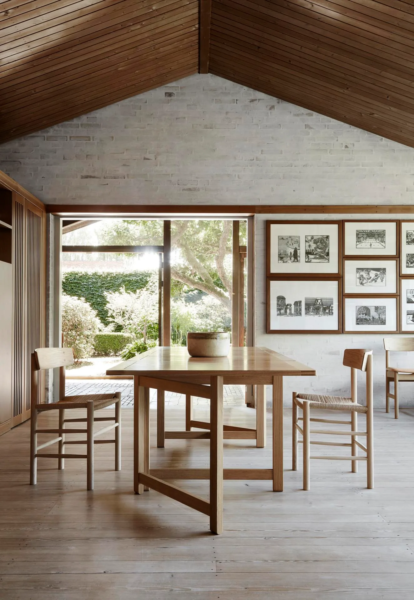 Fredericia BM71 LIBRARY -dining table, 126-252 x 93 cm, oiled oak - Image 4
