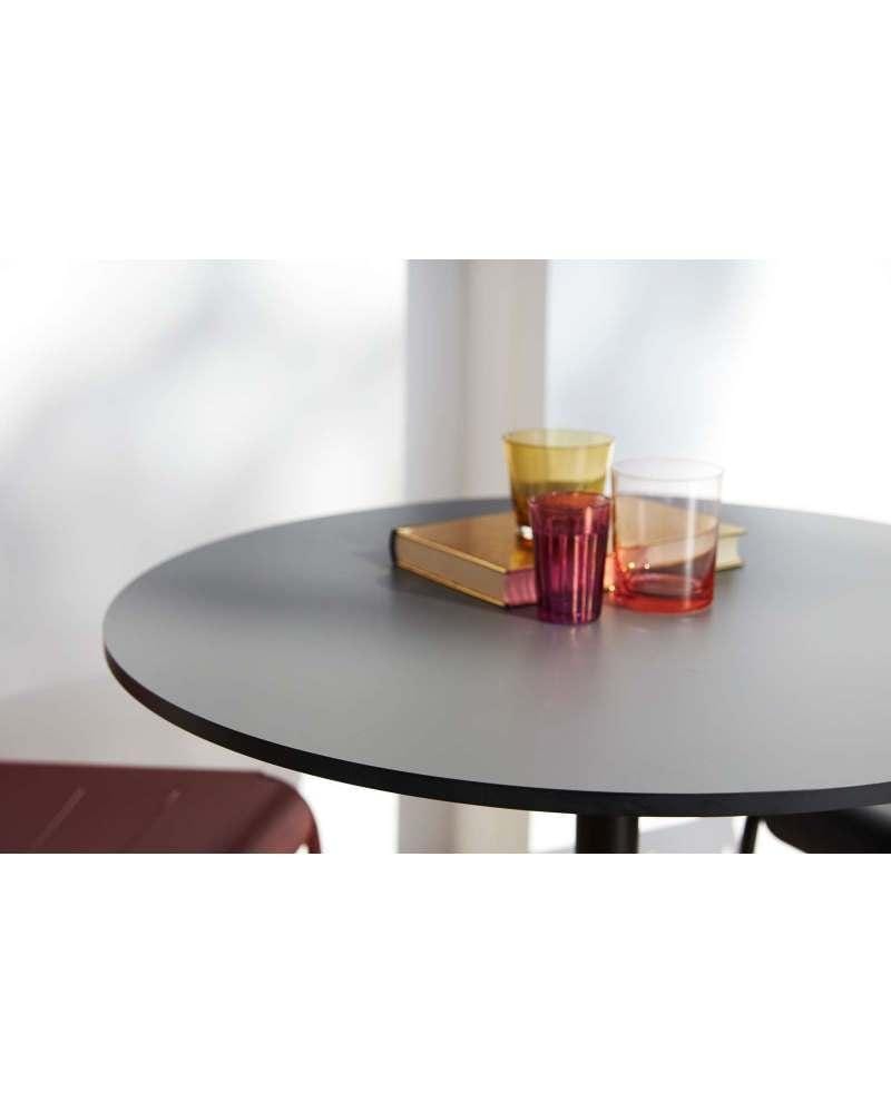 Cane-line GO -café pöytä, Ø80 cm, tummanharmaa alumiini - Image 5