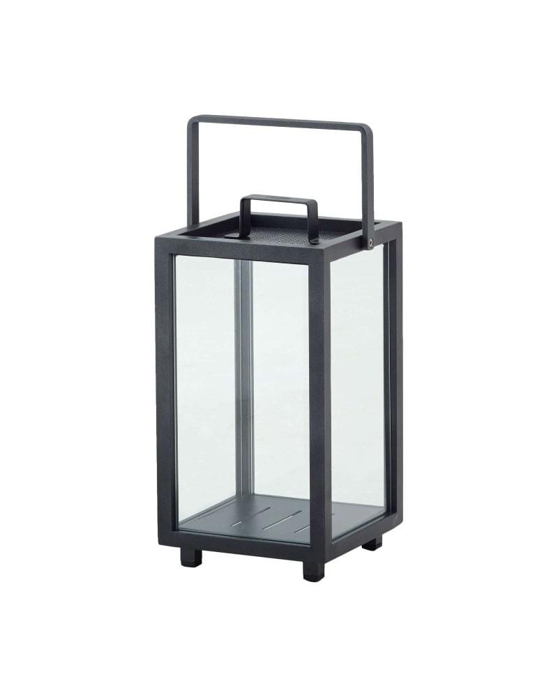 Cane-line LIGHTHOUSE lantern, small, dark grey