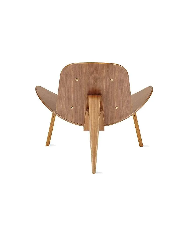 Carl Hansen CH07 chair, lacquered oak/black leather - Image 3