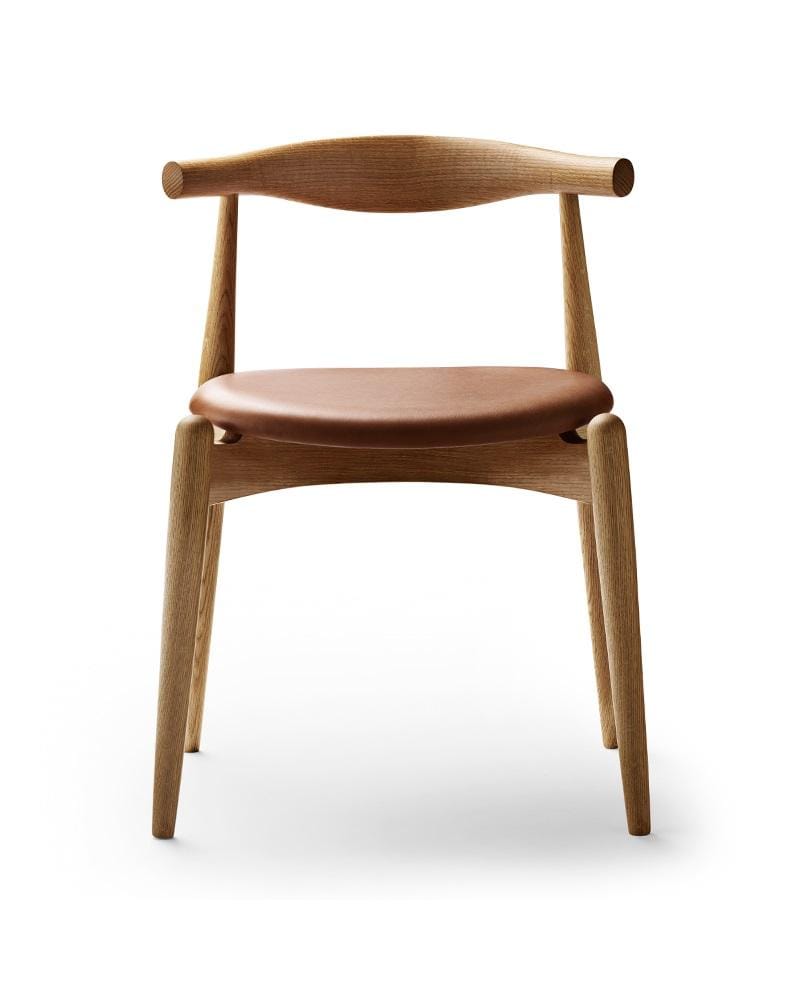 Carl Hansen CH20 -tuoli, öljytty tammi/ruskea nahka