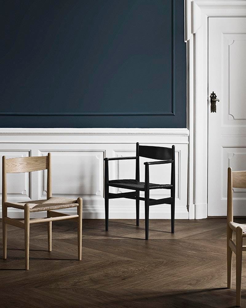 Carl Hansen CH37 chair, oiled oak - Image 3