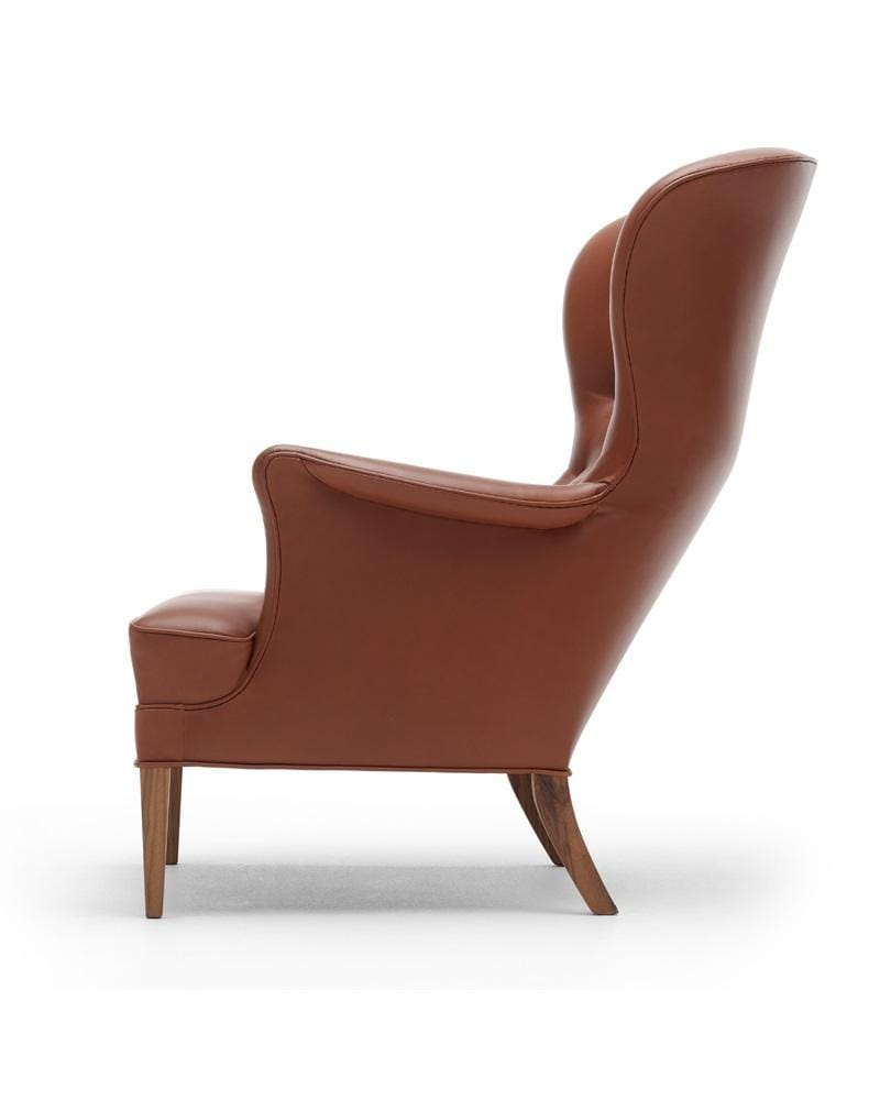 Carl Hansen FH419 HERITAGE -nojatuoli, ruskea nahka/öljytty pähkinä - Image 2