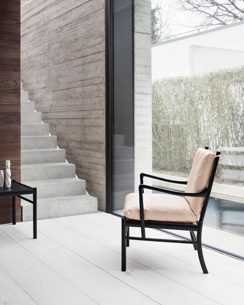 Carl Hansen OW149 armchair, oiled oak / brown leather - Image 8