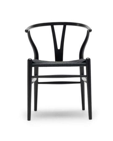 Carl Hansen CH24 -tuoli, musta tammi/musta istuin