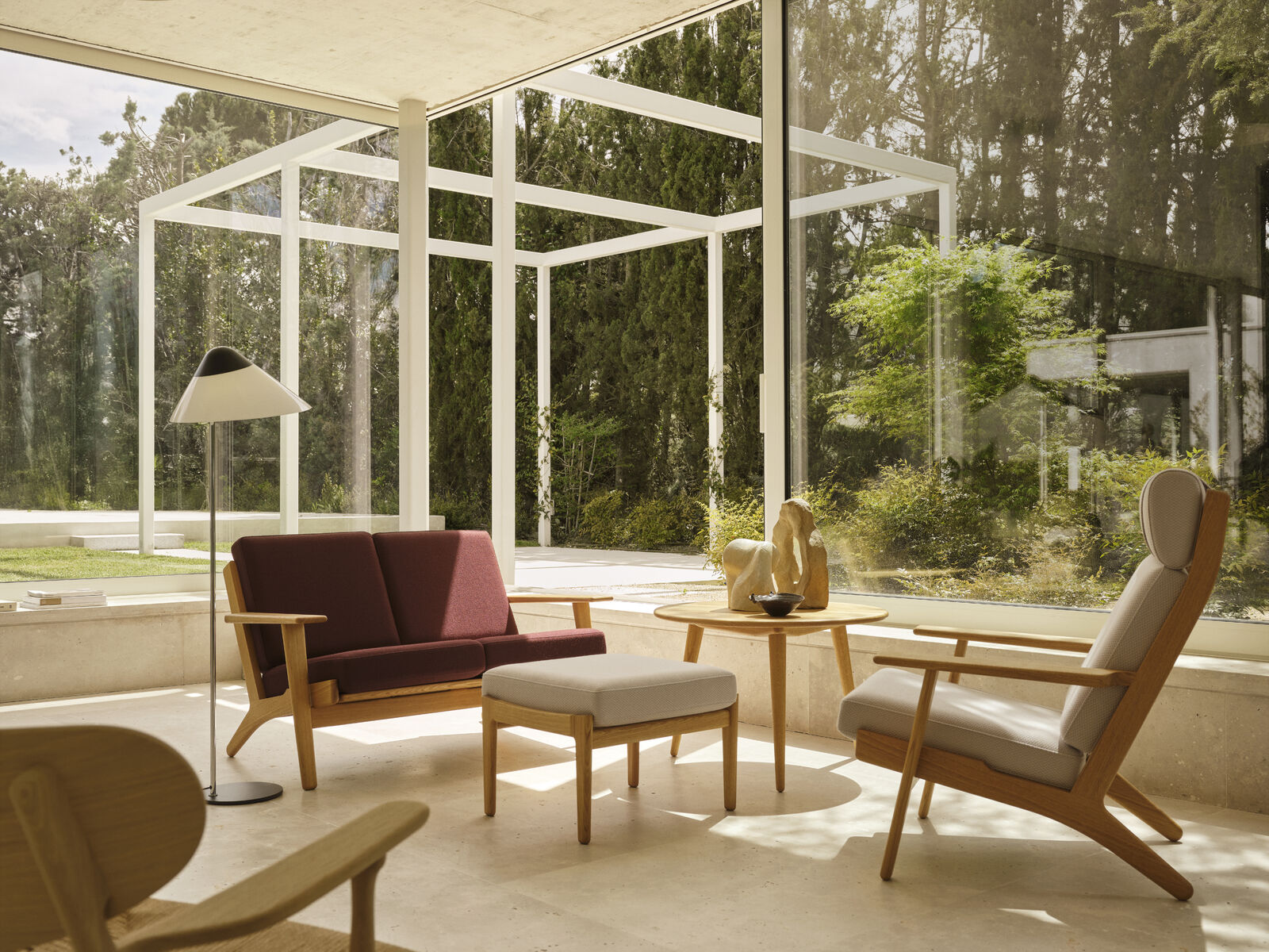 Carl Hansen CH290F ottoman - Image 3