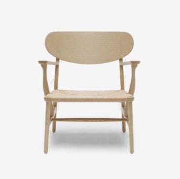 Carl Hansen CH22 chair, soaped oak