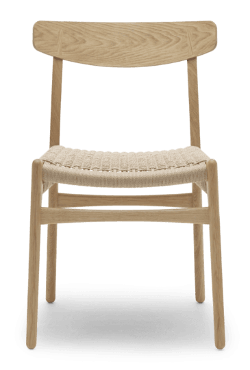 Carl Hansen CH23 chair, oiled oak / natural paper cord