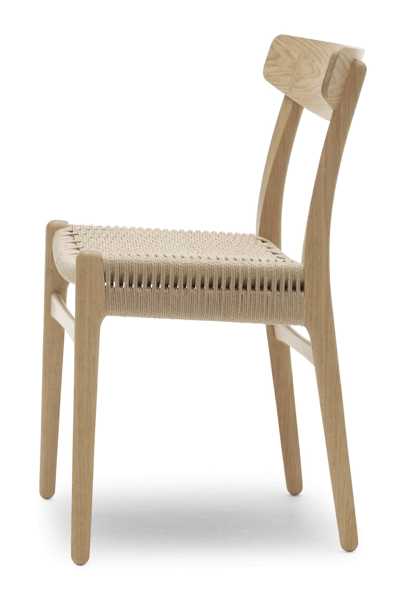 Carl Hansen CH23 chair, oiled oak / natural paper cord - Image 2