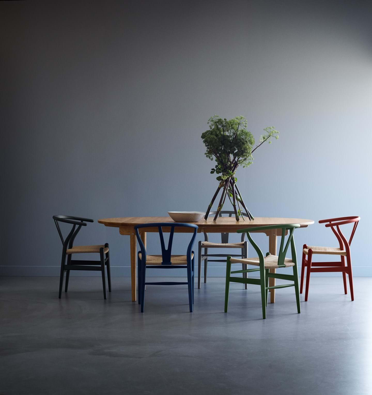 Carl Hansen CH24 -tuoli, soft blue - Image 2