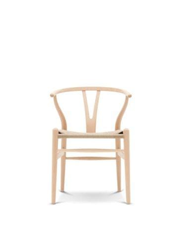 Carl Hansen CH24 chair, soaped beech/natural paper cord
