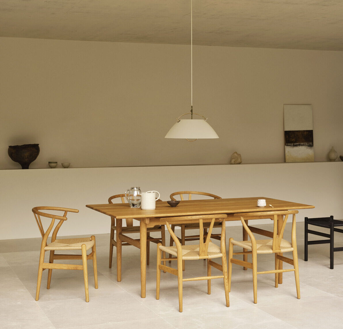 Carl Hansen & Søn CH327-ruokapöytä 190cm, öljytty tammi - Image 2