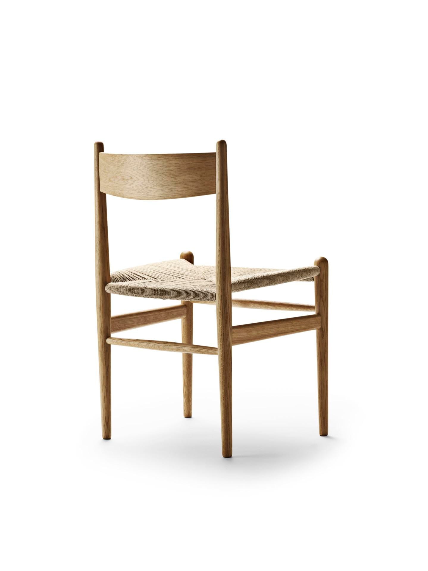 Carl Hansen CH36 chair, oiled oak / natural paper cord - Image 3