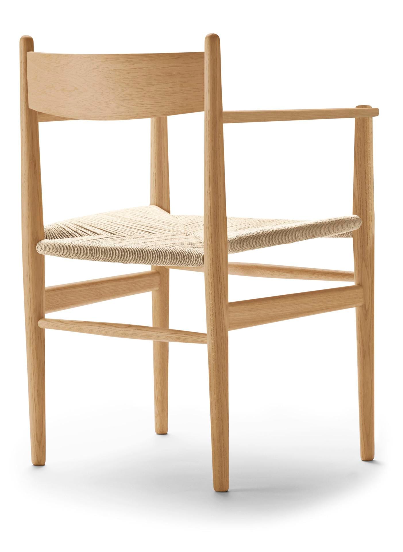 Carl Hansen CH37 chair, oiled oak - Image 2