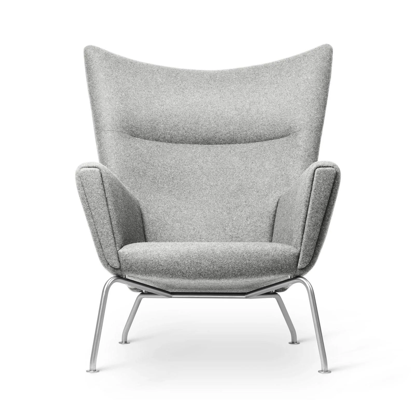 Carl Hansen CH445 WING -armchair, grey