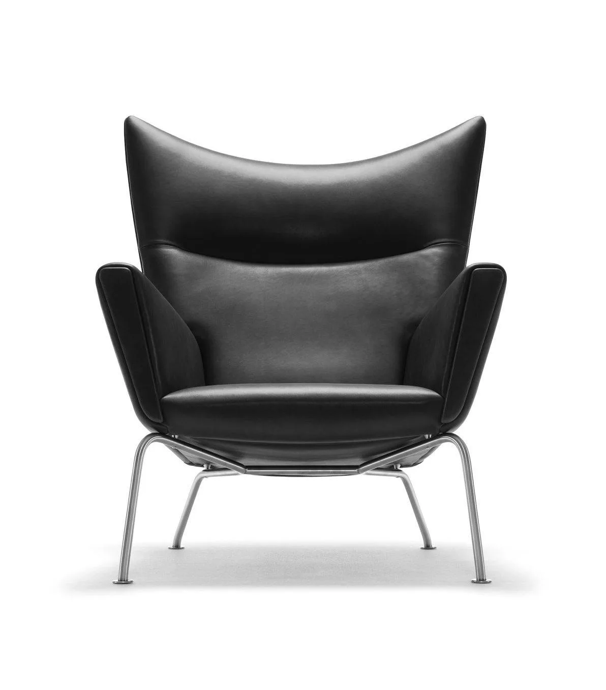 Carl Hansen CH445 WING -armchair, black leather