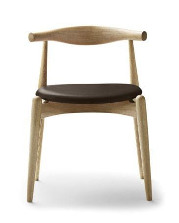 Carl Hansen CH20 -tuoli, öljytty tammi/tummanruskea nahka