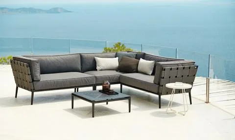 Cane-line CONIC single seater, light grey - Image 3