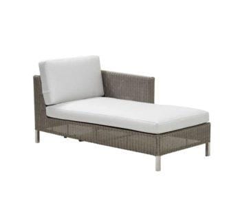Cane-line CONNECT vasen divaanimoduuli, taupe/valkoinen